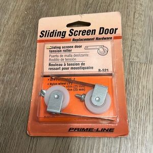 Sliding screen door tension roller replacement